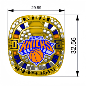 Pré-vente 2026 – Bague de champion des <span class=keywords><strong>New</strong></span> <span class=keywords><strong>York</strong></span> Knicks – Souvenir pour fans – Bague de basket-ball en alliage – Cadeau - Product Image 1