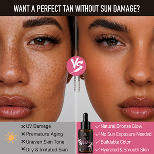 Gotas Autobronceadoras Personalizadas con Tu Logotipo, Suero Bronceador para Rostro y Cuerpo con DHA, <span class=keywords><strong>Bronceado</strong></span> Natural sin Sol, Marca Privada OEM, Ultra Oscuro - Product Image 2