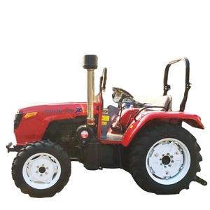 CHINA JIULIN Meistverkaufter 4WD Kleiner Landwirtschaftstraktor 50PS Motor Getriebe 8+2 Gänge Baggerlader Frontlader - Product Image 5