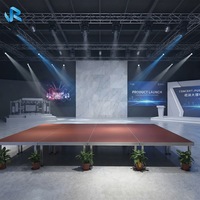 Table de DJ portable en alliage d'aluminium, pliable, structure de scène mobile pour événements, capacité de charge de 1000 kg