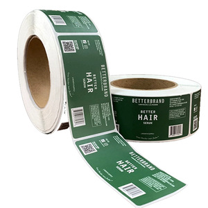 Fsxy Custom Roll Self <b>Adhesive</b> Labels For Wine Beverage <b>PVC</b> Matte Glossy Film 5-8mm Water Based Hot Melt <b>Adhesive</b> Foshan Origin - Product Image 2