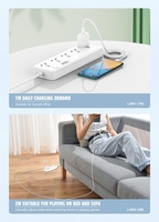 Câble de charge rapide USB multifonction LDNIO LS891, vente en gros, charge rapide PD pour téléphone portable