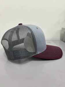 Casquette de camionneur personnalisée de haute qualité en cuir, 6 panneaux, casquette de camionneur personnalisée, Gorra, maille, snapback, 511, casquette de camionneur pour hommes - Product Image 4