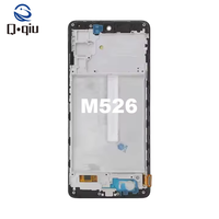 Écran OLED économique pour Samsung M52 5G avec cadre, assemblage d'écran LCD |   Prix de gros |   Garantie de 12 mois