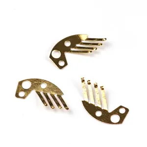 Wholesale Custom Brass Battery Spring Contact Plate Copper Battery Connector Screw Terminal With Competitive Price