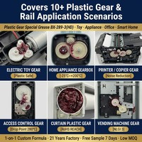 Graisse spéciale pour engrenages en plastique NLGI 3 -25°C 200°C 280°C Réduction du bruit Moteur de jouet Appareil ménager Imprimante Serrure intelligente OEM
