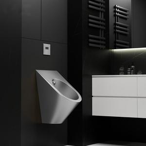 Offre Spéciale – <span class=keywords><strong>Urinoir</strong></span> Mural de Salle de Bain en Acier Inoxydable 304 de Qualité Supérieure avec Débit d'Eau Activé par Capteur - Product Image 2