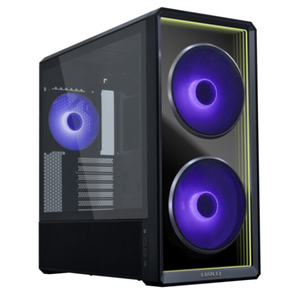 Nouveau boîtier PC LANCOOL 217 INF noir 2026 de la marque L-I-A-N-L-I, châssis de jeu à miroir infini, compatible carte mère E-ATX BTF 360 - Product Image 1