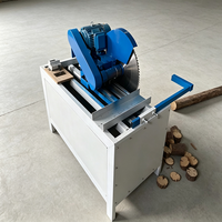 Machine de découpe de bois entièrement automatique à composants moteur de pointe, pour le broyage efficace des bûches, petite scie circulaire de table