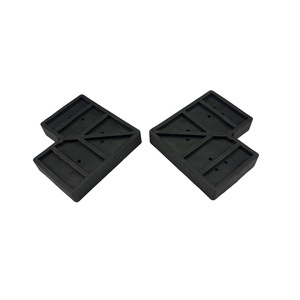 Supports d'angle en plastique Yaun Dun à 90 degrés pour tubes carrés, connexion porte-fenêtre, design minimaliste, installation facile - Product Image 4