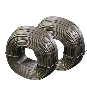 Low price soft 1.57mm black tie wire for construction bind wire