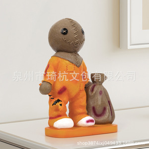 Figura de Sam de Trick R Treat, Hombre Calabaza, Tamaño Grande, Resinas Sintéticas, Decoración de Interiores, Muñeco de Regalo - Product Image 4