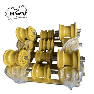 Penjualan laris Roller jalur Bulldozer Double Flange Roller bawah 120-5766 7T9193 7T1258 untuk D6R <span class=keywords><strong>D8R</strong></span> D9R D6H D6R II D6T - Product Image 3