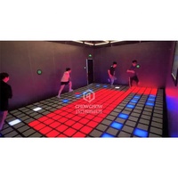 Qiaoqiao Offre Spéciale jeu de projecteur de sol interactif jeu de bloc de sol interactif pour enfants et adultes