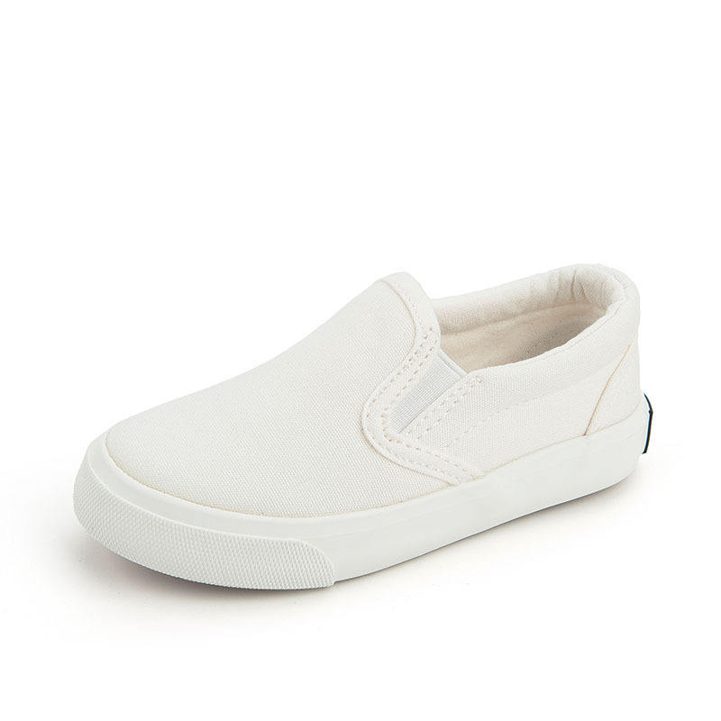 childrens white plimsolls
