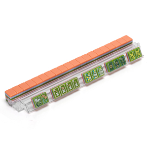 <span class=keywords><strong>Ajedrez</strong></span> Chino Americano Premium Naranja, Estilo Lujoso <span class=keywords><strong>de</strong></span> Acrílico, para Entretenimiento Infantil, Ecológico, Plegable y Portátil - Product Image 3