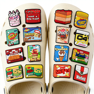 Breloques de chaussures en PVC <span class=keywords><strong>Toby</strong></span> Carvery et Nando's Oasis, accessoires de décoration pour chaussures, vente en gros pour l'Angleterre - Product Image 1