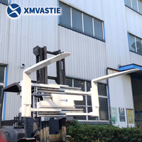 Pince à fourches pour chariot élévateur XMVASTIE ISO Classe III 2,3T/2300kg 360 °   Verrou de sécurité pour l'industrie du recyclage et du changement de palettes rotatives