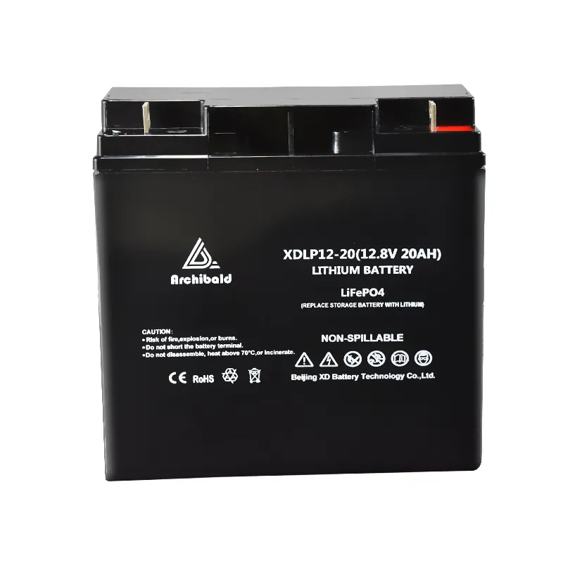 LiFePO4 12V 5Ah 7Ah 12Ah 20Ah 30Ah 50Ah 60Ah 100Ah lithium ion battery made of Cylindrical type cells 32700