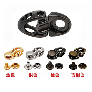 Hebilla de mosquetón metálica Jin Ming DSK22, clip para zapatos, chapado duradero, para verano, invierno, primavera y otoño. - Product Image 2