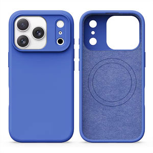 เคสโทรศัพท์ซิลิโคนเหลวแท้แบบขายส่งสำหรับ iPhone 17 Pro Max - Product Image 2