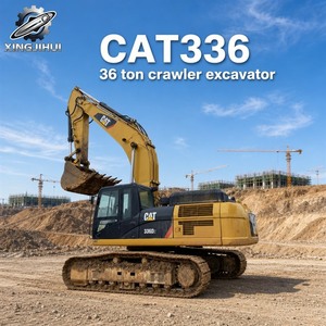 เครื่องจักรก่อสร้างมือสองจากญี่ปุ่นแท้ รถขุดตีนตะขาบ Caterpillar Cat 336d มือสองสำหรับขาย - Product Image 1