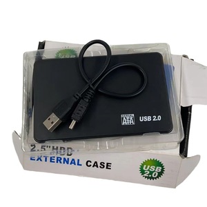 Hdd <b>Enclosure</b> 2.5 Inch Sata Usb 2.0 <b>Plastic</b> Case For Desktop Computer - Product Image 2