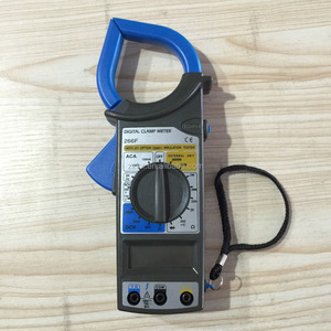 Multimètre à pince numérique DT266F à bon prix / Testeur de courant/résistance - Product Image 1
