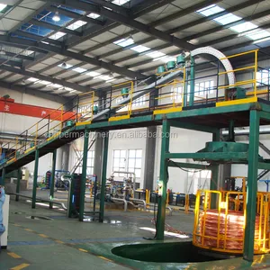 5000-200000T/Y Wire rod/section bar steel billet Continuous Casting and Rolling CCM & CCR Machine production line