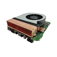 Carte mère NUC avec processeur AMD RYZEN7 8845HS intégré, double HD2.0 + double Type C, quatre sorties d'affichage, 2 DDR5 SO DIMM, mini carte mère PC