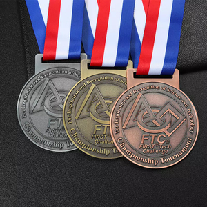 Bán buôn tùy chỉnh kim loại thể thao Huy chương giá rẻ giải thưởng huy chương cho khoa học và công nghệ với khắc - Product Image 1