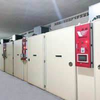 YFDF-192FP Extra-Large Canard Oie Poulet Incubateur 380V 19200pcs Capacité Électrique Oeufs À Couver Machine Nouveau PP CE Moteur Éprouvé
