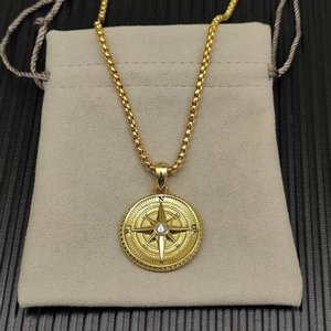 Collares con Colgante de Joyería <span class=keywords><strong>David</strong></span> de Alta Calidad <span class=keywords><strong>y</strong></span> Collar Retro de Piedra Hecho a Medida para Mujer, Regalo - Product Image 5