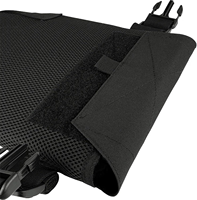 En stock, Gilet tactique porte-plaques respirant à libération rapide, support pour plaques d'insertion extérieures, personnalisable