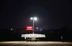 5kw Power Wind Energy Hybrid <b>Solar</b> <b>System</b> Mobile <b>Light</b> Tower Trailer for Outdoor Use H1800L-0004 Hybrid <b>Solar</b> Energy <b>System</b> H180 - Product Image 6