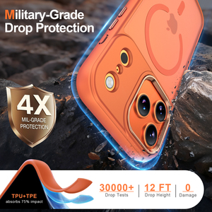 Nueva Funda Magnética para iPhone 17 Pro Max 16 15, Cubierta con Marco de Cámara Electrochapado, Accesorios Móviles Protectoras a Prueba de Golpes - Product Image 5