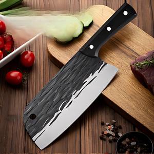 Cuchillo de Cocina Forjado de Acero Inoxidable, Estilo Vintage, <span class=keywords><strong>para</strong></span> <span class=keywords><strong>Cortar</strong></span> <span class=keywords><strong>Carne</strong></span> y Verduras, Superventas - Product Image 1