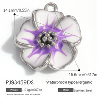 Breloques pour la fabrication de bijoux, plaquées or 18 carats, en acier inoxydable, breloques pour la création de bijoux DIY, pendentifs personnalisés