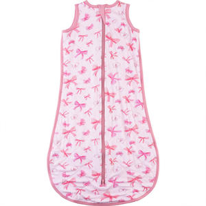 ถุงนอนของเด็กทารกทำจากไม้ไผ่ออร์แกนิกถุงนอนแบบแขนกุดเป็นมิตรต่อสิ่งแวดล้อมถุงนอนทารกแรกเกิดปรับแต่งได้ตามต้องการ - Product Image 6