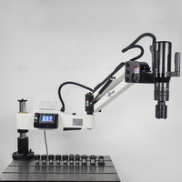Machine à fileter électrique à écran tactile avec bras de taraudage flexible, tarauds M16-M48, 220V 50HZ, certifiée CE