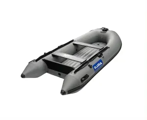 DAMA Barco de pesca inflável em PVC de alta qualidade e preço barato Barco de borracha de alumínio
