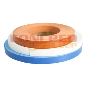 Table And Chair Flexible Woodgrain Solids Plastic Pvc Edge Banding For Plywood