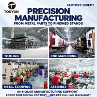 Support métallique personnalisé direct usine OEM ODM pour téléphone, tablette et ordinateur portable, conception à charnière, logo personnalisé, fournisseur en gros