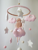 Mobile pour bébé danseuse de ballet fille mobile pour crèche fée berceau mobile pour fille ballerine mobile suspendu