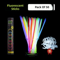 Bracelet fluorescent très vendu, 100 pièces, bracelet lumineux jetable pour concert, vente directe du fabricant, vente en gros