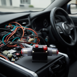 สวิตช์ฟิวส์เครื่องเสียงรถยนต์ 100A 12-24V DC พร้อมไฟแสดงสถานะสีแดงสำหรับการป้องกันไฟฟ้าในรถยนต์ - Product Image 3