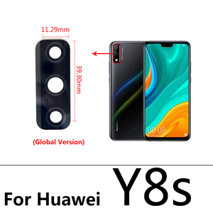 Lente de Cristal para Cámara Trasera con Pegamento, Repuesto para <span class=keywords><strong>Huawei</strong></span> Y9S Y8S Y8P Y6P Y7P Y6s - Product Image 3