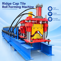 Machine de formage de tuiles de type « Ridge Cap » de bonne qualité, très vendue en Afrique