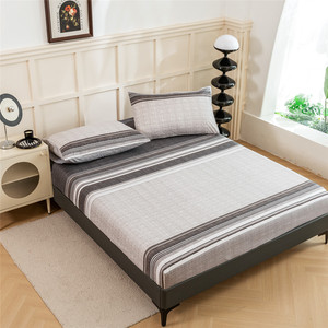 Vente en gros de taies d'oreiller en microfibre Queen 100% Ensemble de draps de lit de 15 pouces de profondeur Draps-housses imprimés pour <span class=keywords><strong>drap</strong></span>-<span class=keywords><strong>housse</strong></span> de lit - Product Image 2