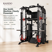 Máquina Smith Comercial para Entrenamiento Funcional en Gimnasios, Hoteles y Proyectos de Entrenamiento de Fuerza Comercial, Venta al Por Mayor